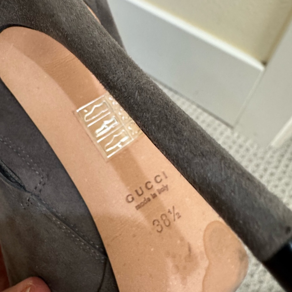 Gucci Charcoal Ankle Booties - Picture 6 of 6